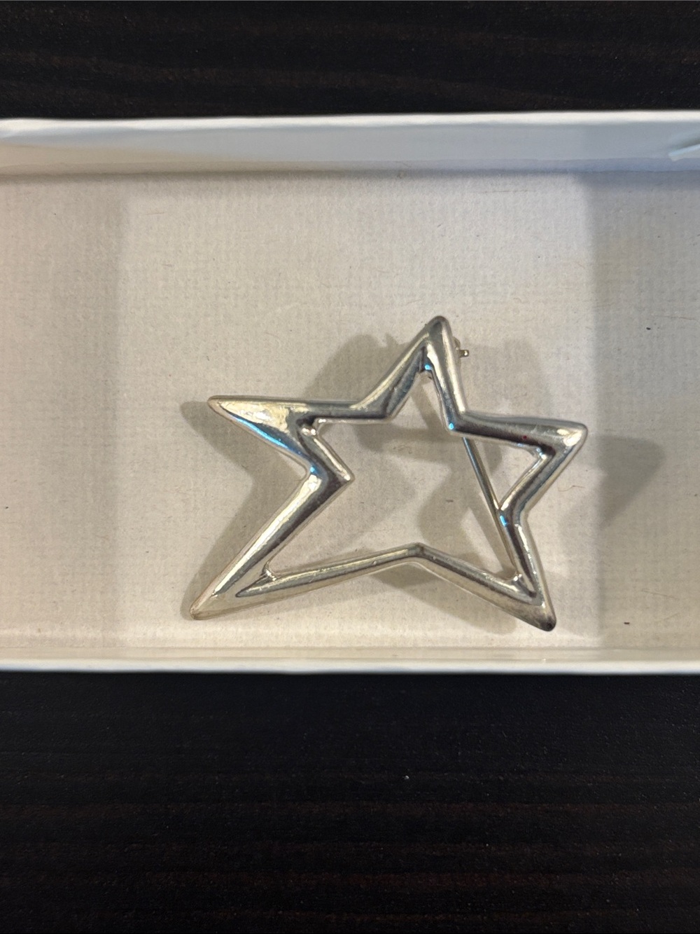Silver Star Pin